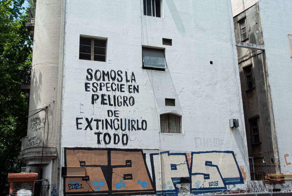 Graffito in Buenos Aires