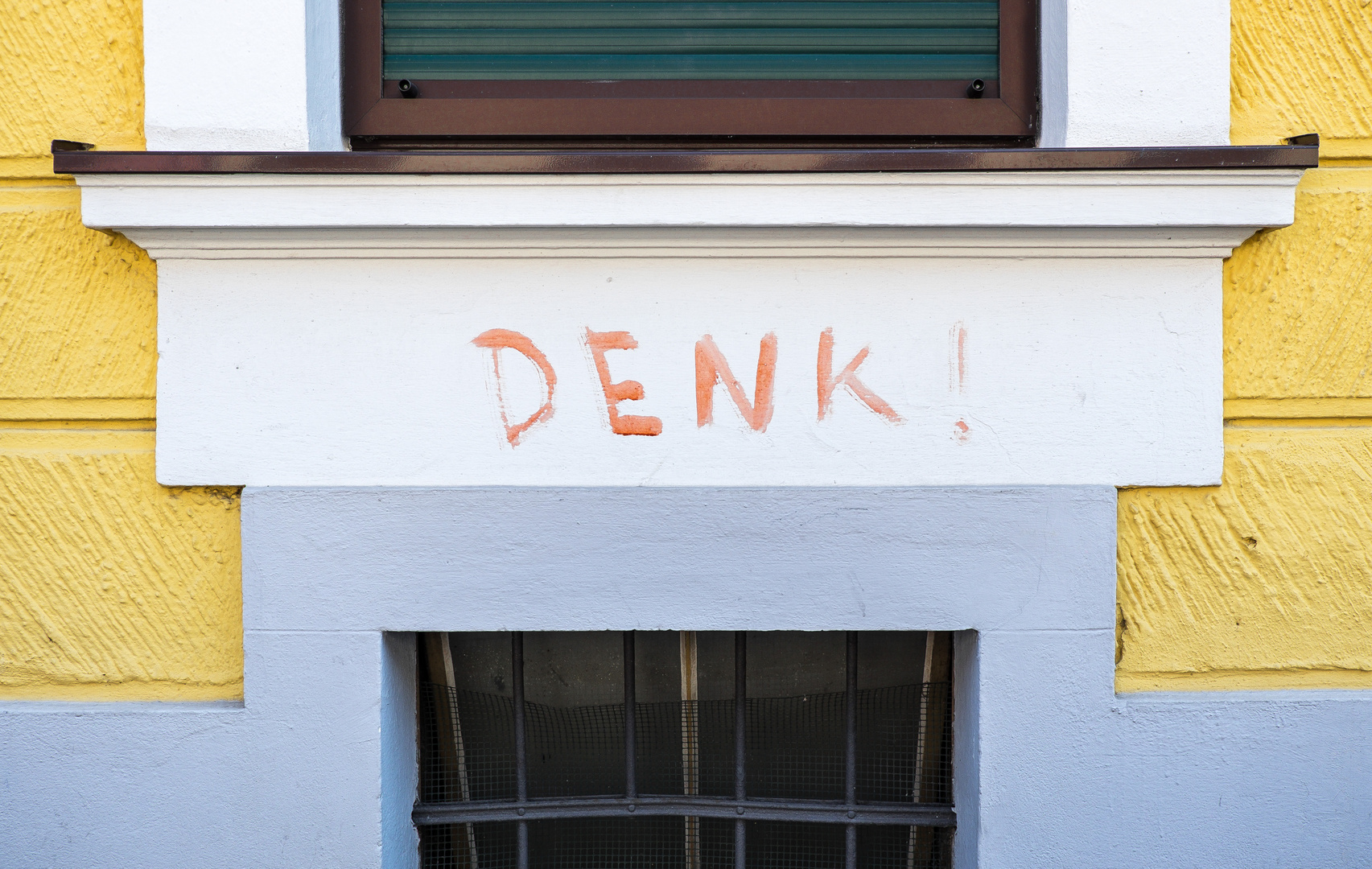 Graffito, minimalistisch