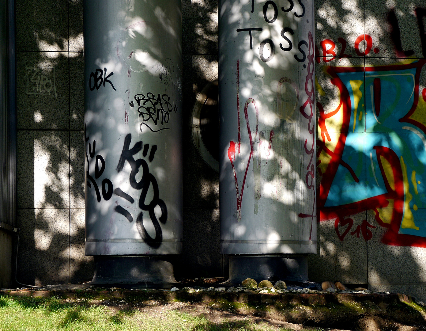 Graffitos/Lichtreflexion