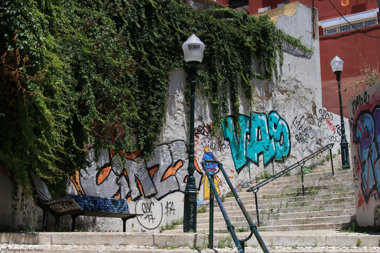 Graffity`s an der C.do Lavra.