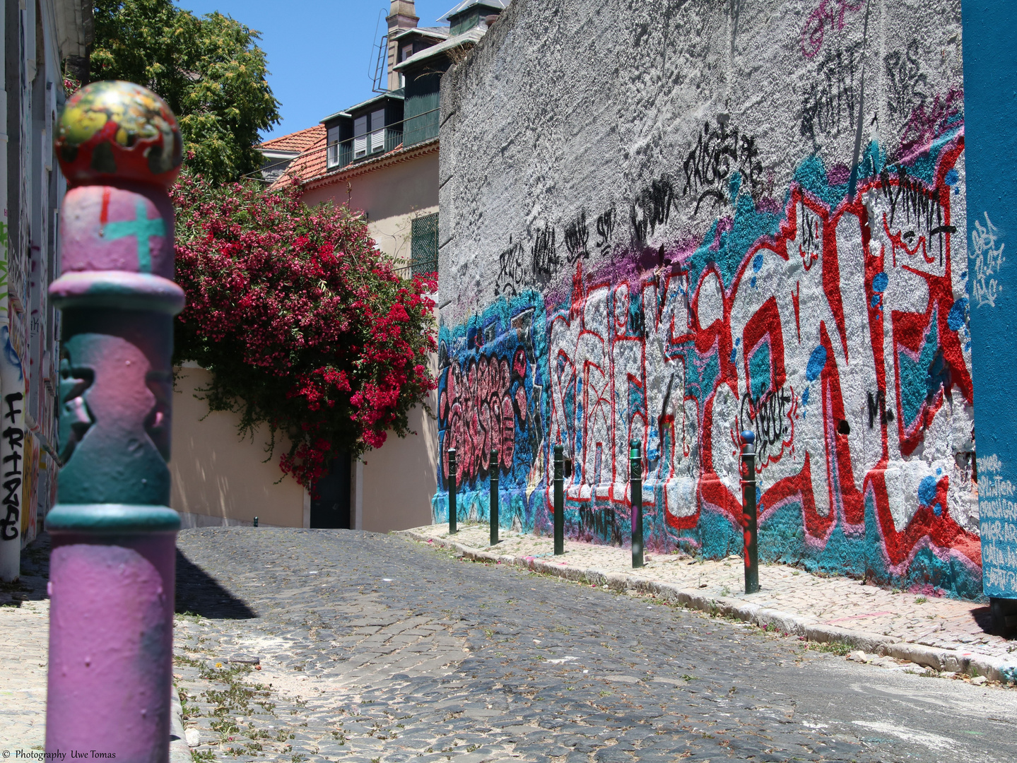 Graffity`s auf der Rua St. Antonio Gloria 