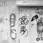 Grafitti an der Wand