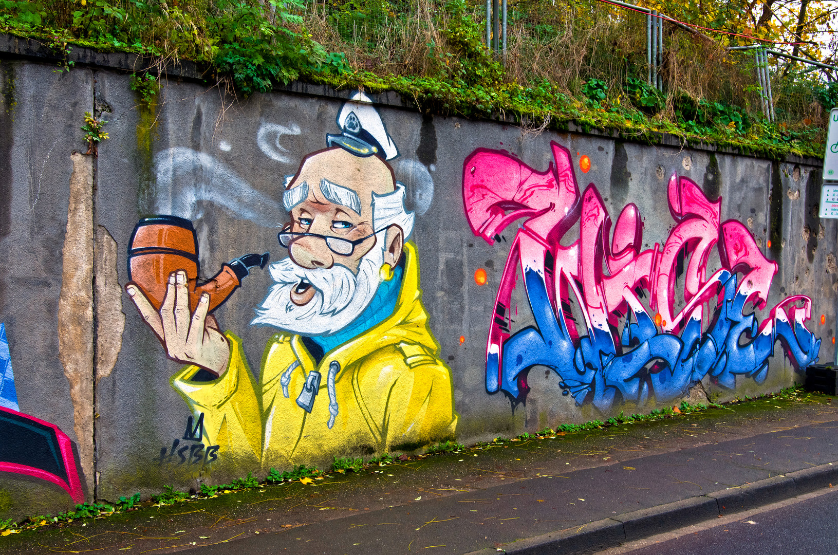 Grafitti Emser Straße, Koblenz, rechtsrheinisch