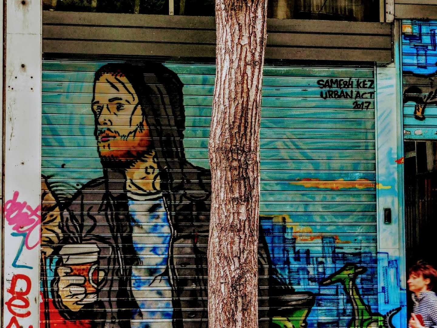 Grafitti in Athens Greece 