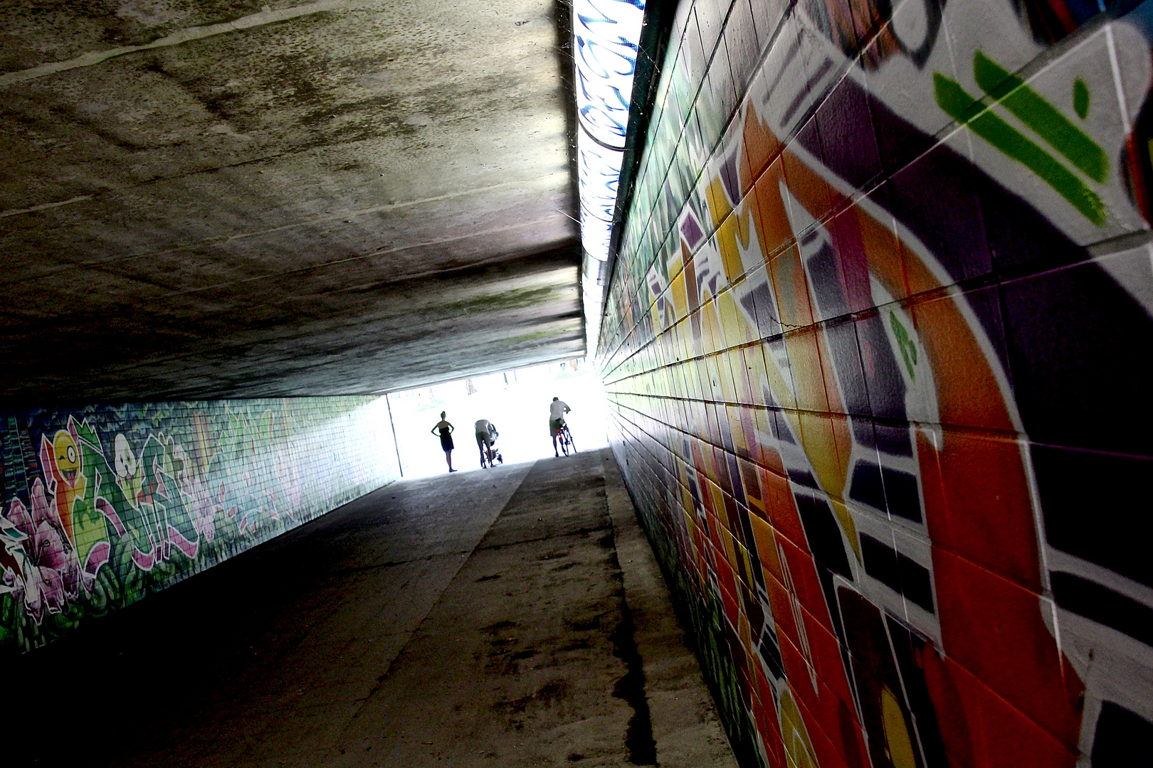 Grafitti-Tunnel