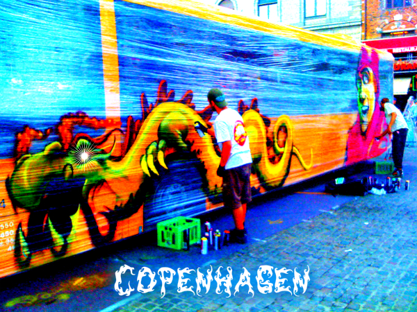 Grafittis in Copenhagen