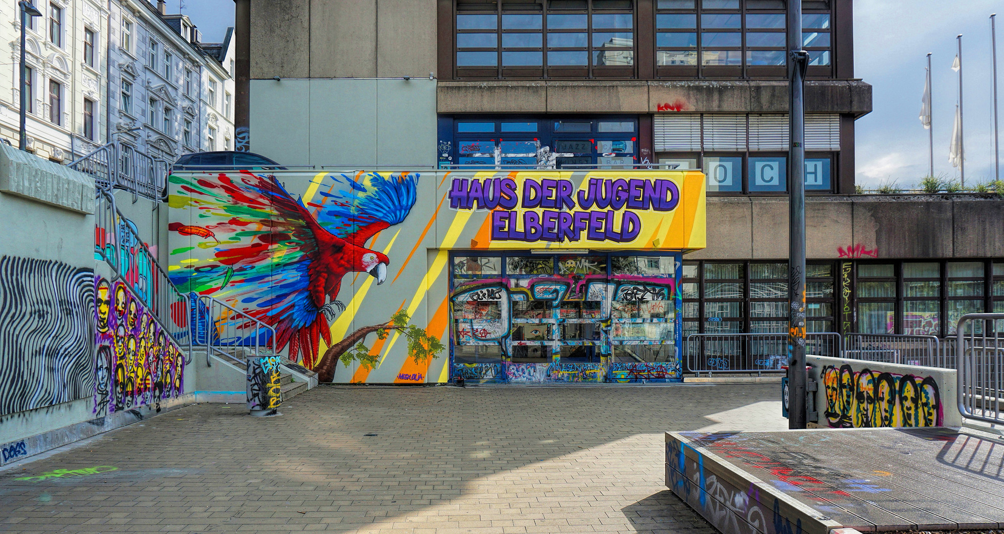 Grafitto Haus der Jugend