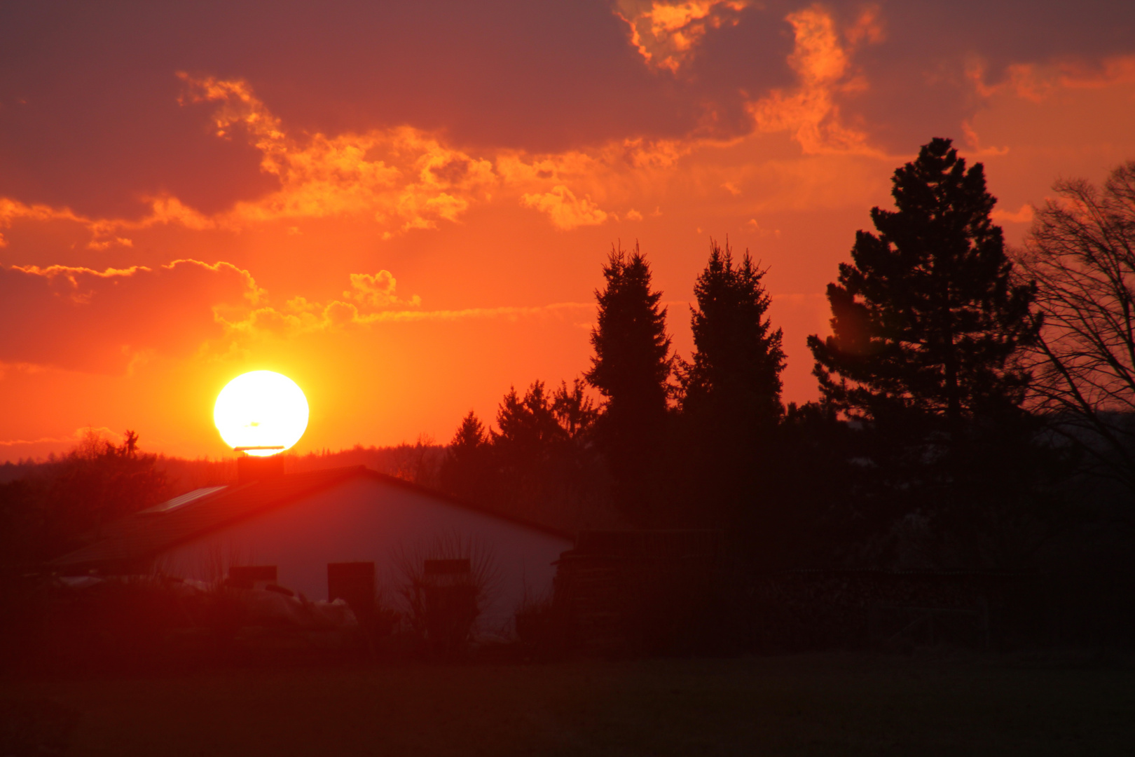 Grafrath-Sonnenuntergang