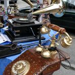 Grammophon und Telefon