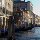 Gran Canal, Venecia. Gondoleros. Julio 2011.