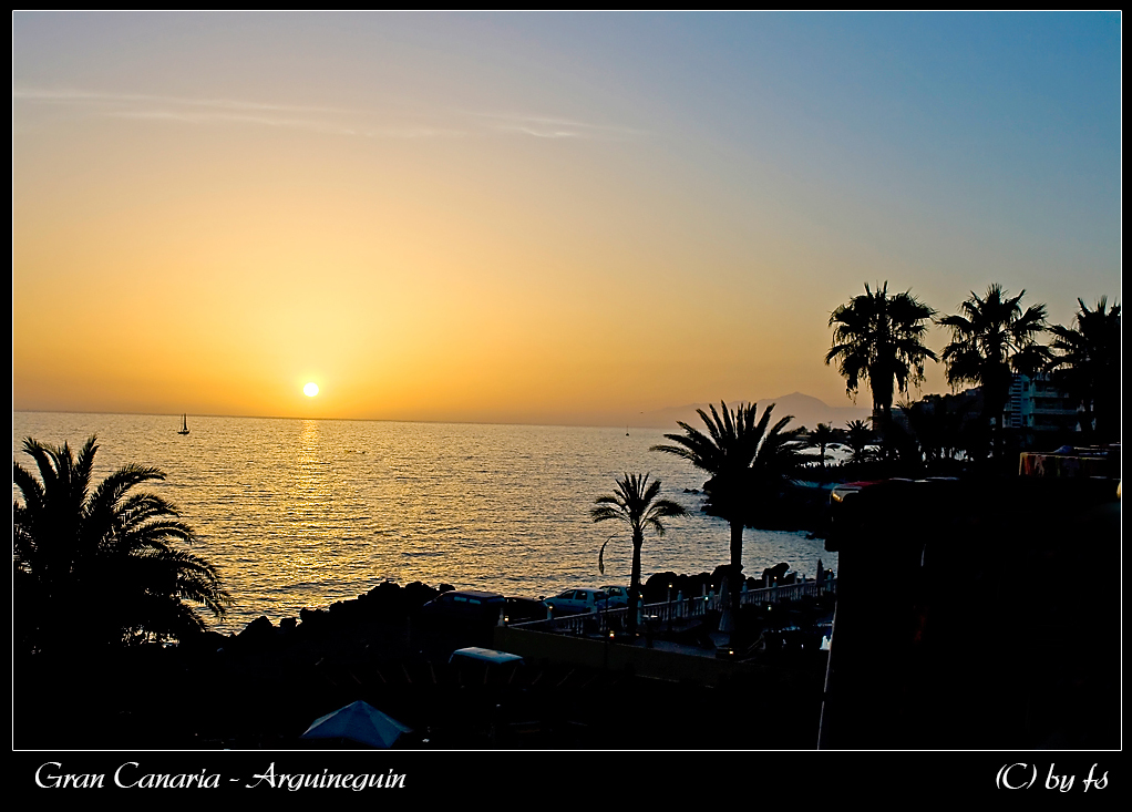 Gran Canaria-Abendstimmung