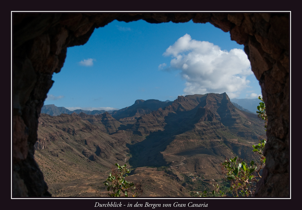 Gran Canaria - in den Bergen