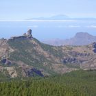 Gran Canaria mit Blick auf den Teide auf Teneriffa im Hintergrund