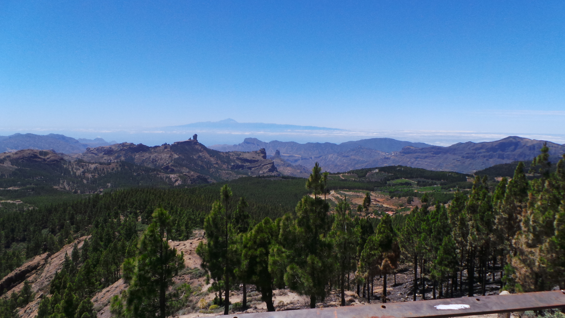 Gran Canaria mit Blick auf Teneriffa