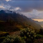 Gran Canaria's Berge im Abendlicht