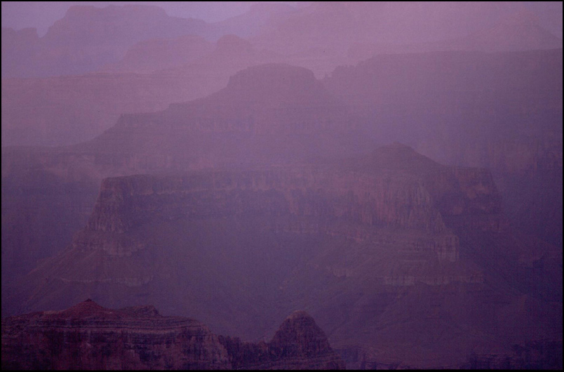 Gran Canyon NP | Sonnen untergang im Gewitter