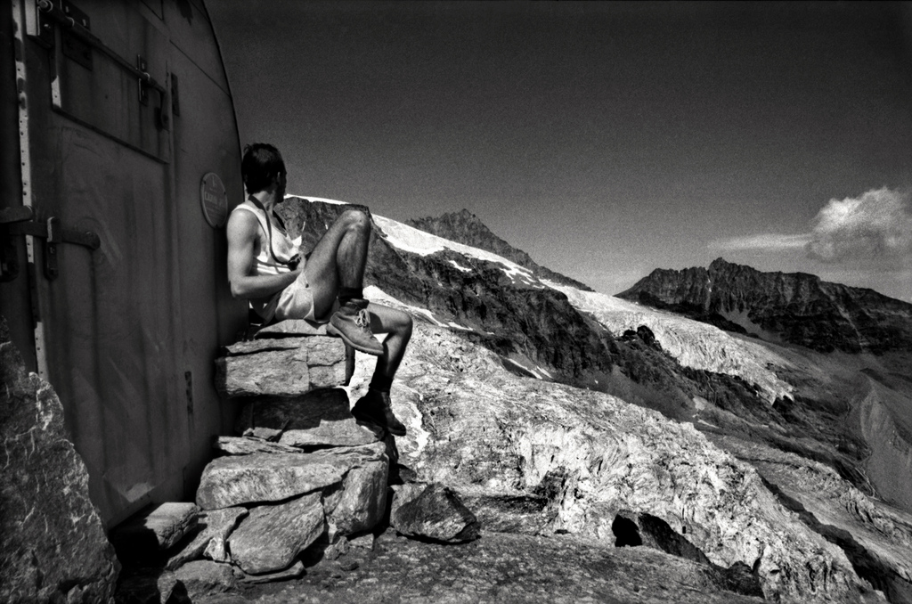 Gran Paradiso, Valle Aosta, bivacco Pool, piero