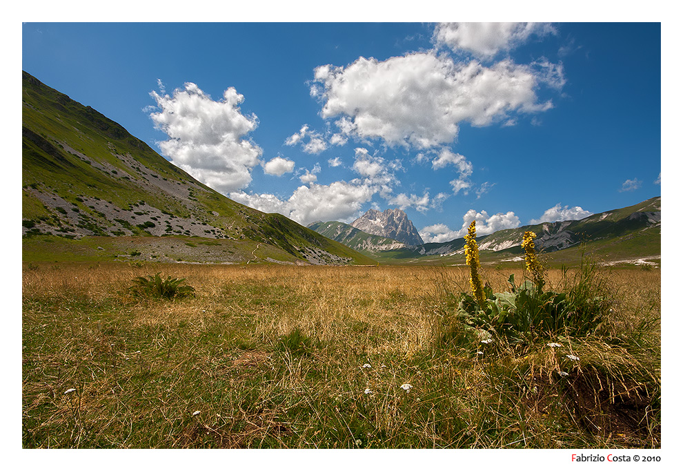 Gran Sasso dal basso