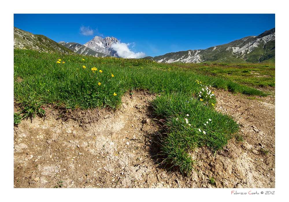 Gran Sasso dal basso