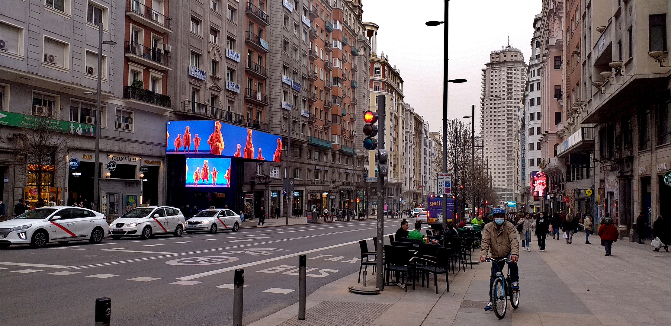 Gran vía de Madrid