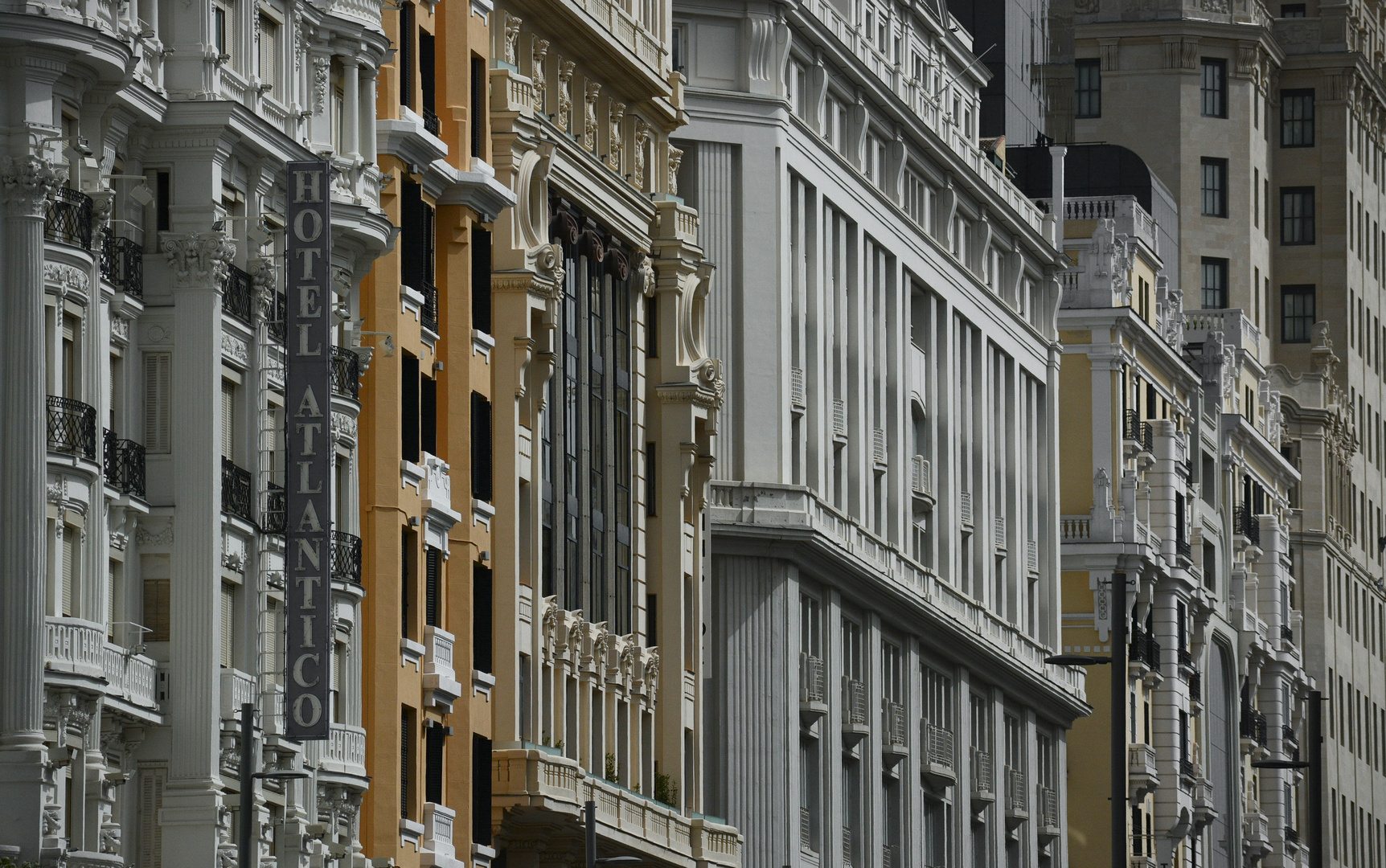 Gran Via in Madrid