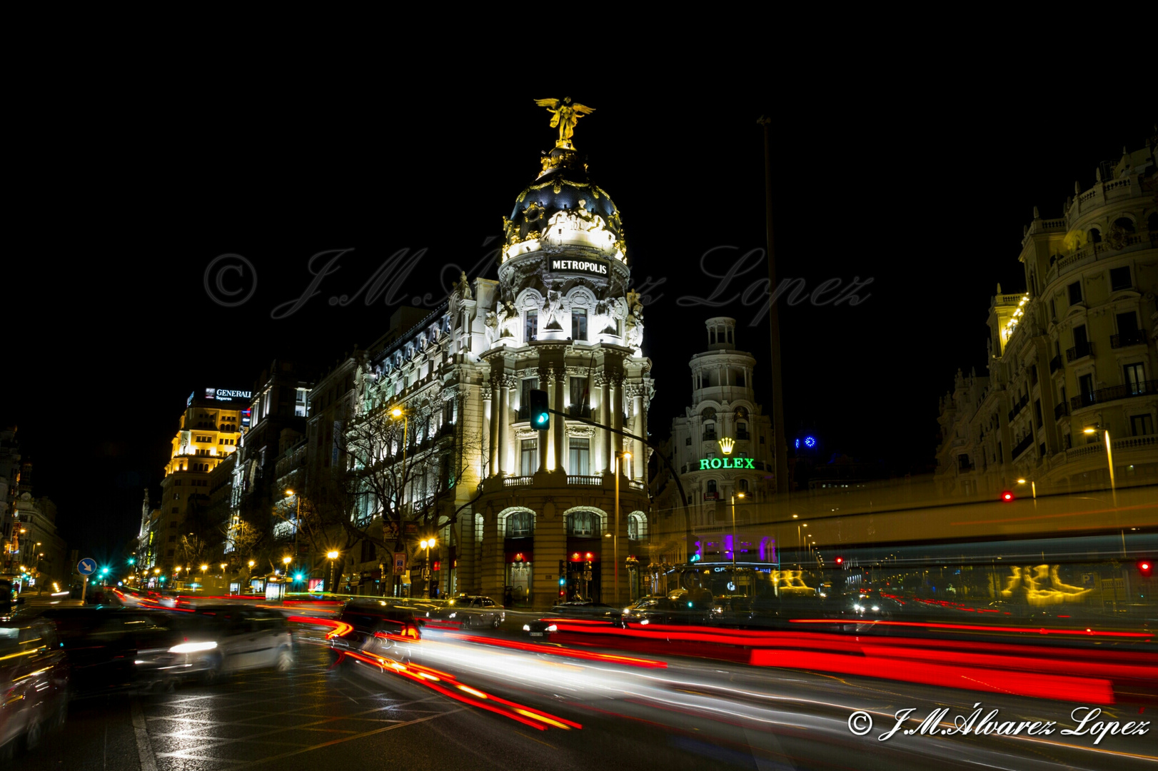 Gran Vía Madrid.