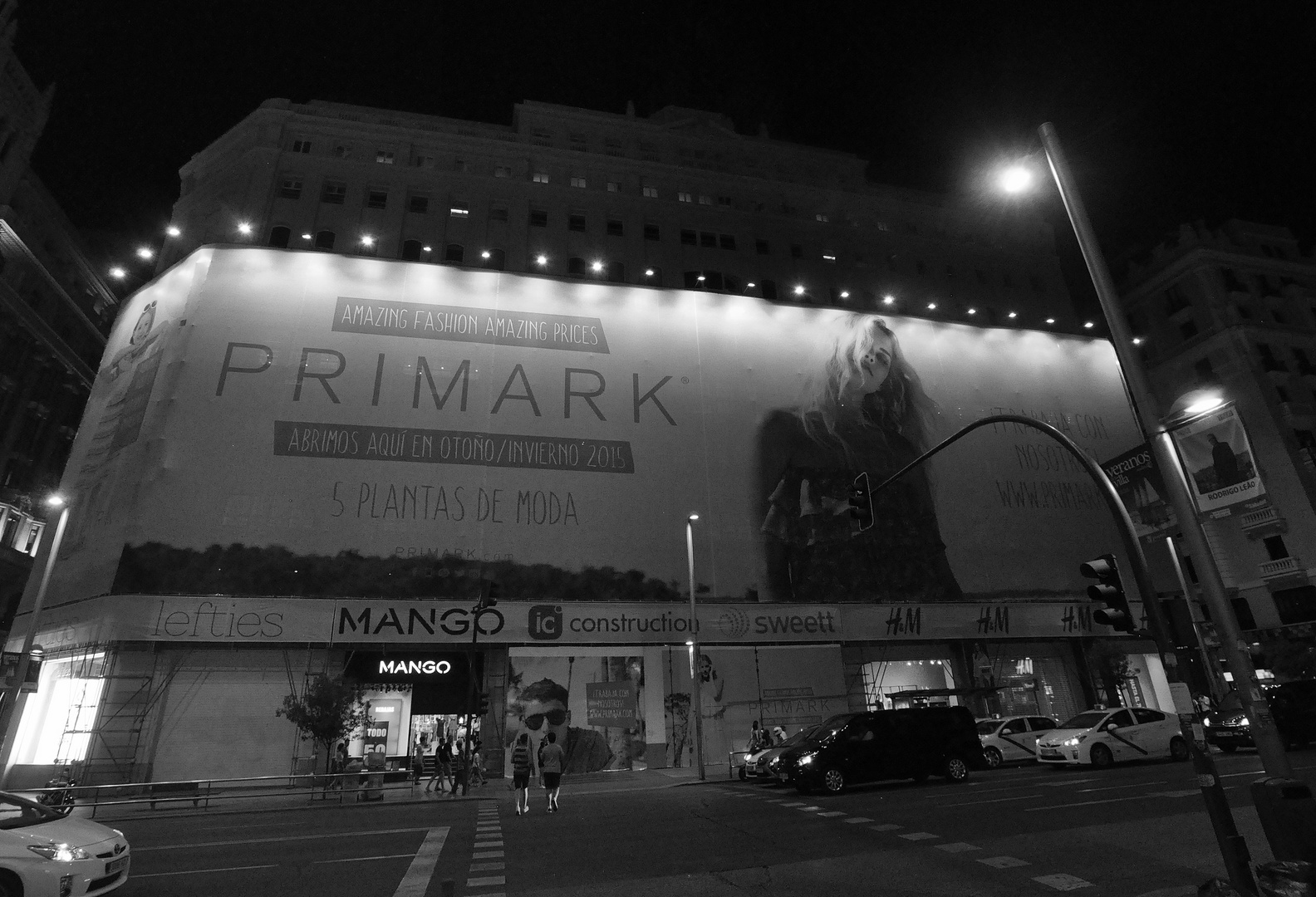 Gran Via - Times Square of Europe