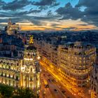 Gran Via von oben