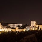 Granada - Alhambra bei Nacht
