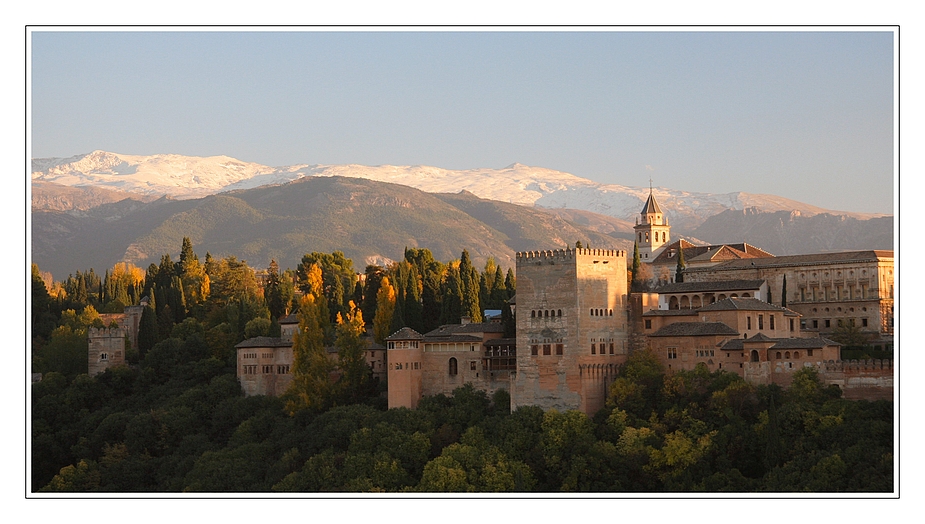 Granada - Alhambra im Herbst