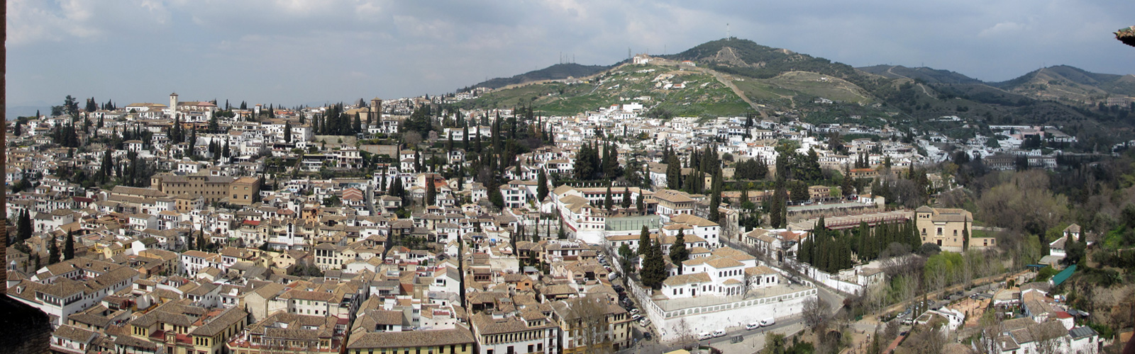 Granada - Ausblick von der Alhambra