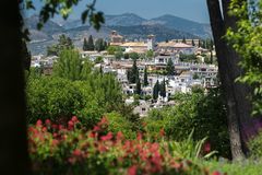 Granada Blick aus der Alhambra