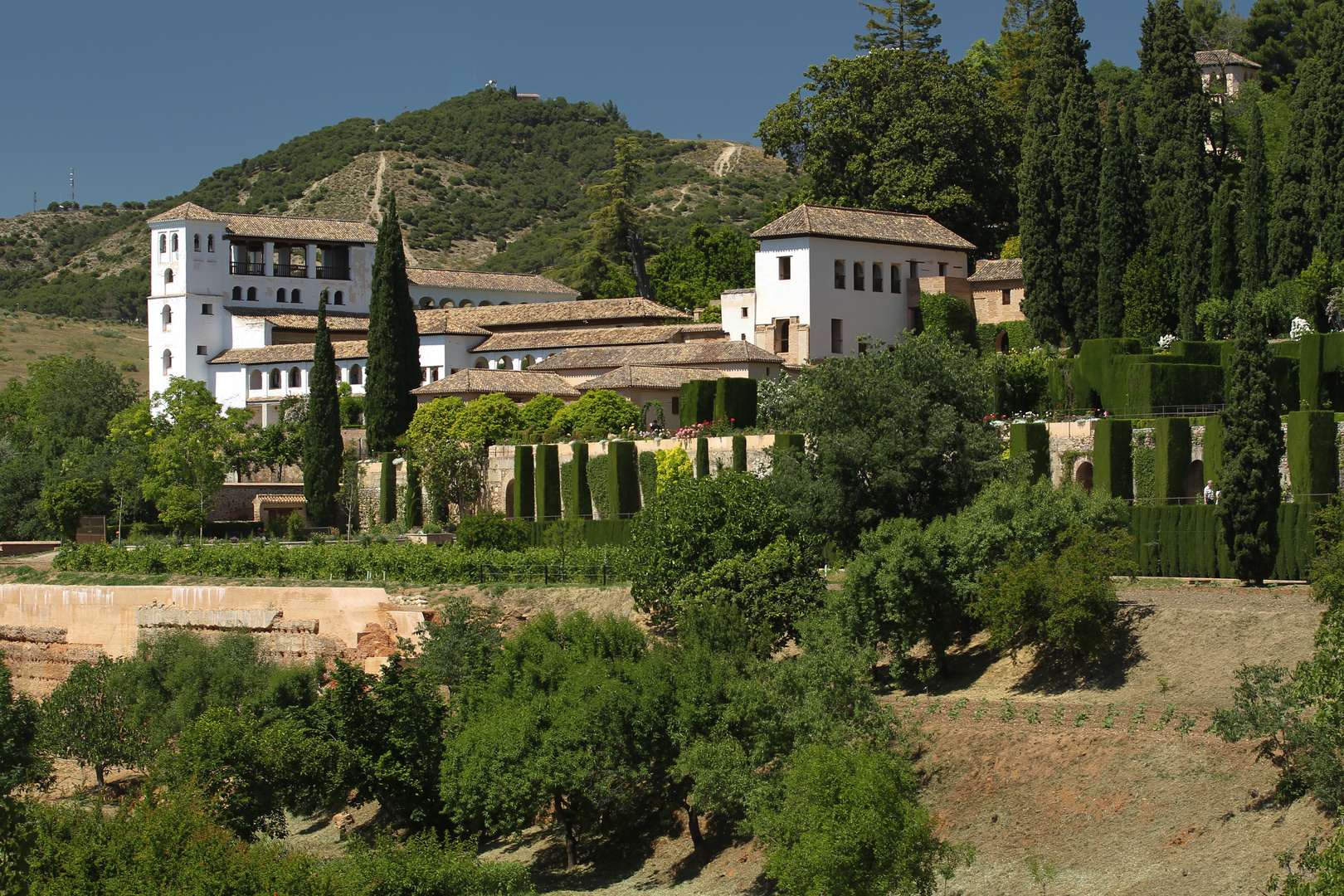 Granada Blick zur Generalife