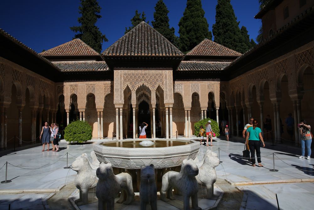 Granada, Nasridenpaläste, Löwenbrunnen