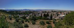 Granada Panorama mit der Alhambra