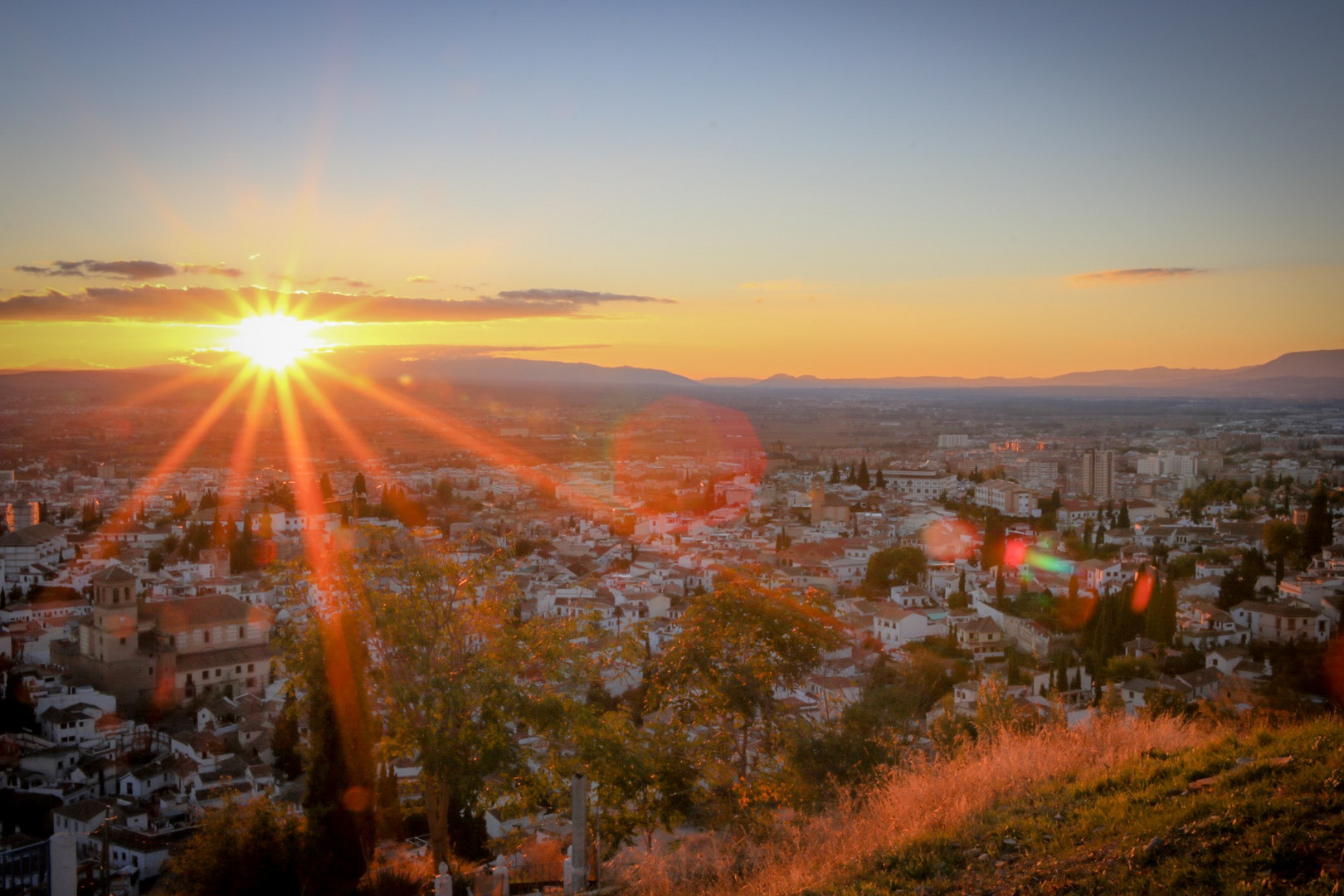 Granada sunset