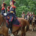 granaderos desfilando en la fiesta  del gaucho Saladillo 2009 Argentina