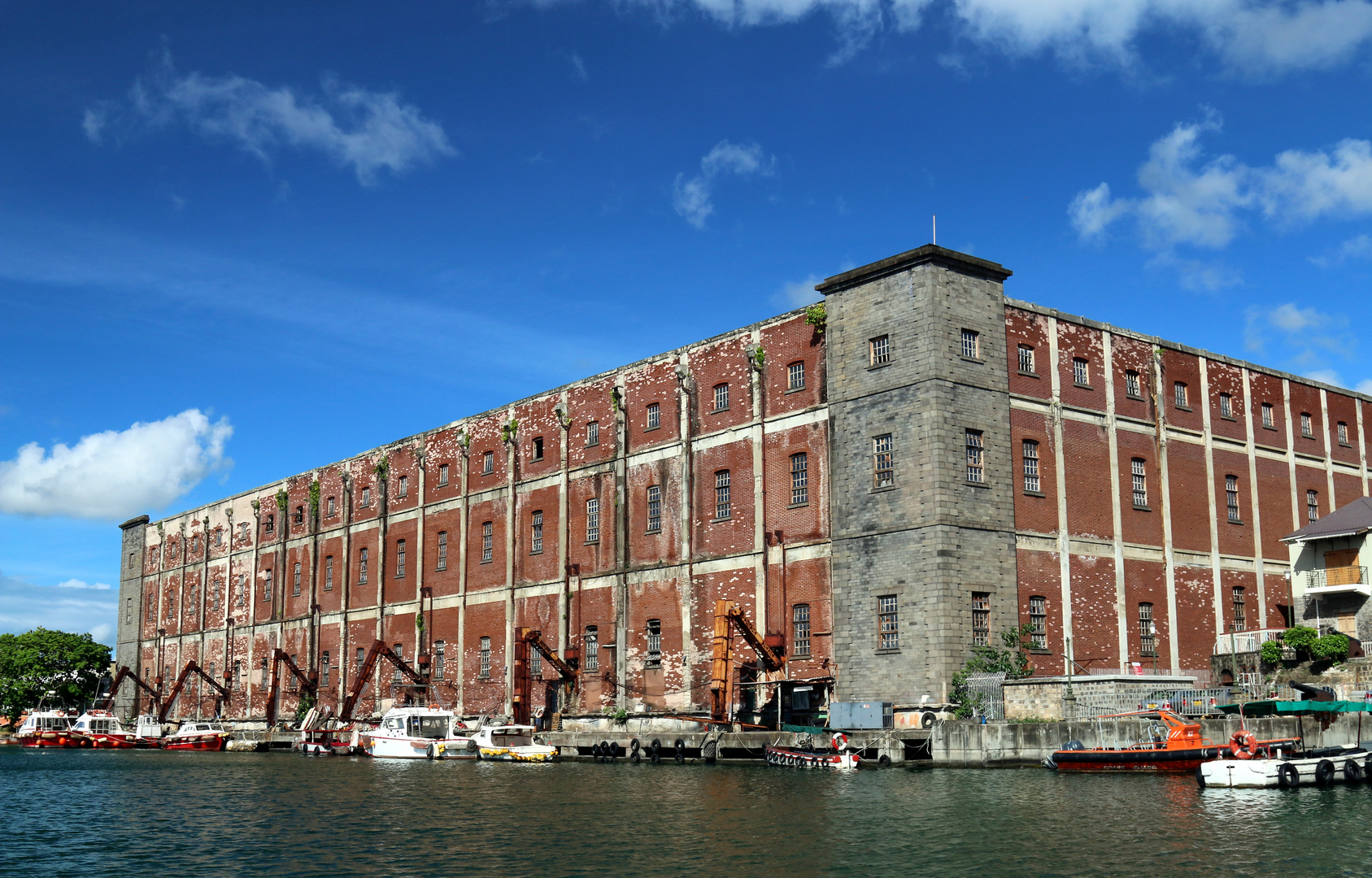 Granary von Port Louis Mauritius...