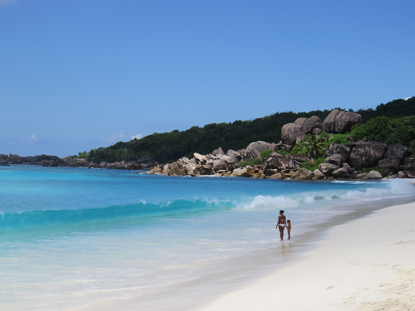 Grand Anse, La Digue, Seychellen