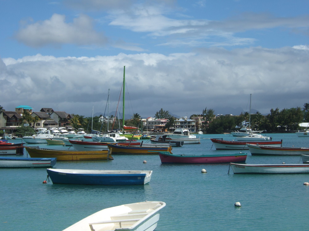 Grand Baie schön bunt