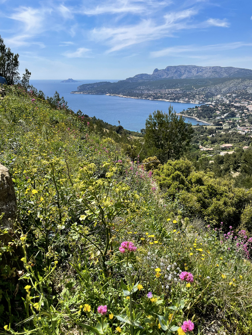 Grand beau temps sur  Cassis