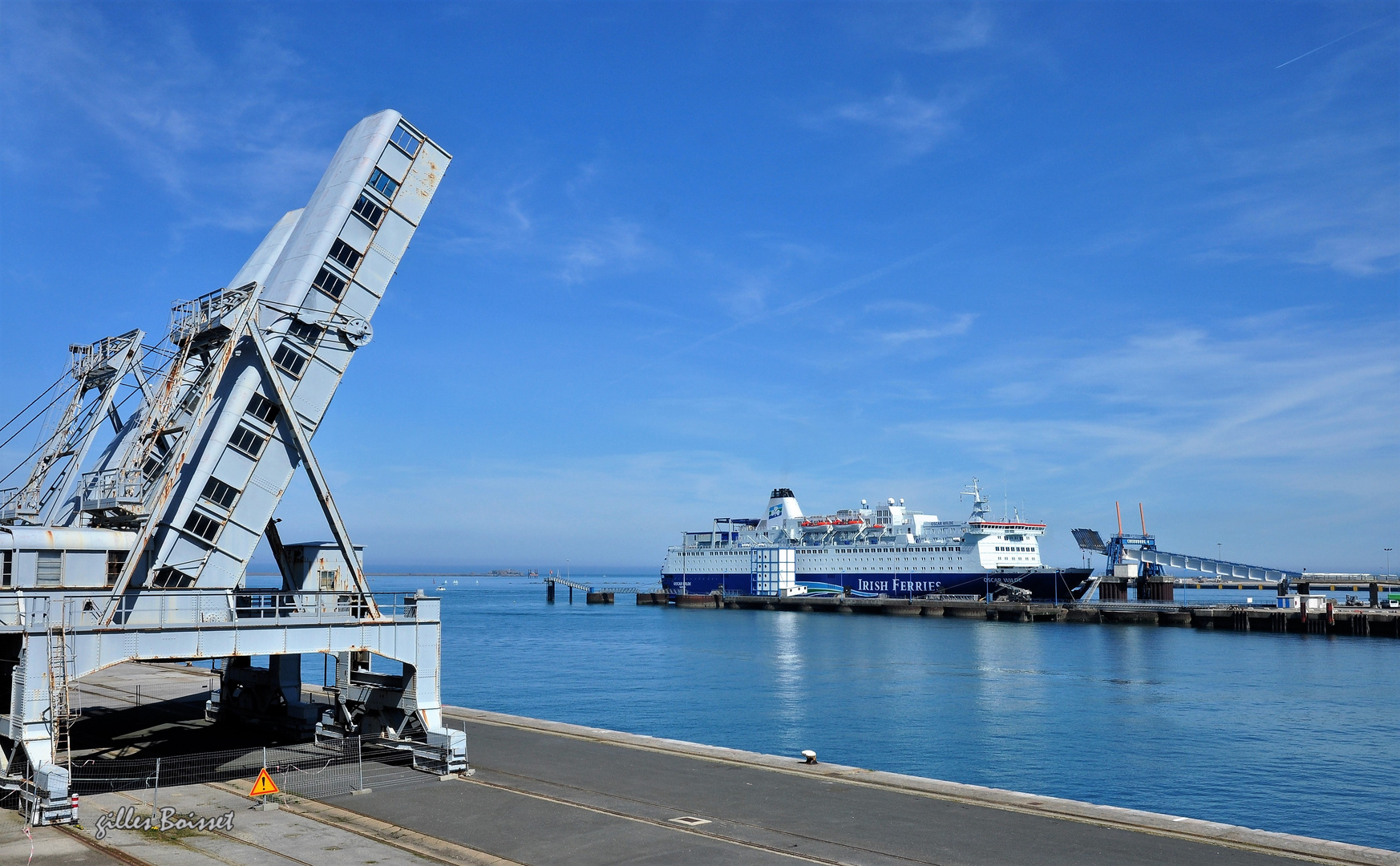 Grand bleu sur Cherbourg 