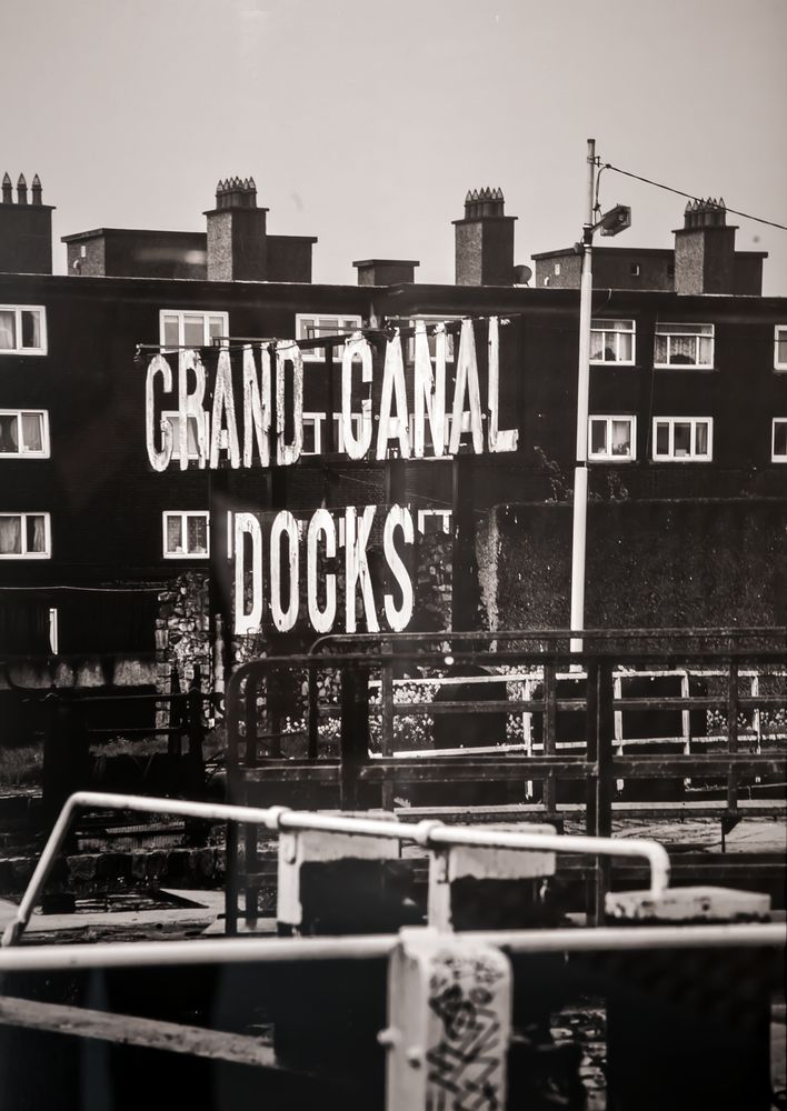 Grand Canal Docks in Dublin