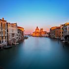 Grand Canal du pont de L'Academia au coucher