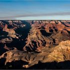 Grand Canyon am Abend ...