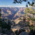 Grand Canyon an einem Tag im Mai