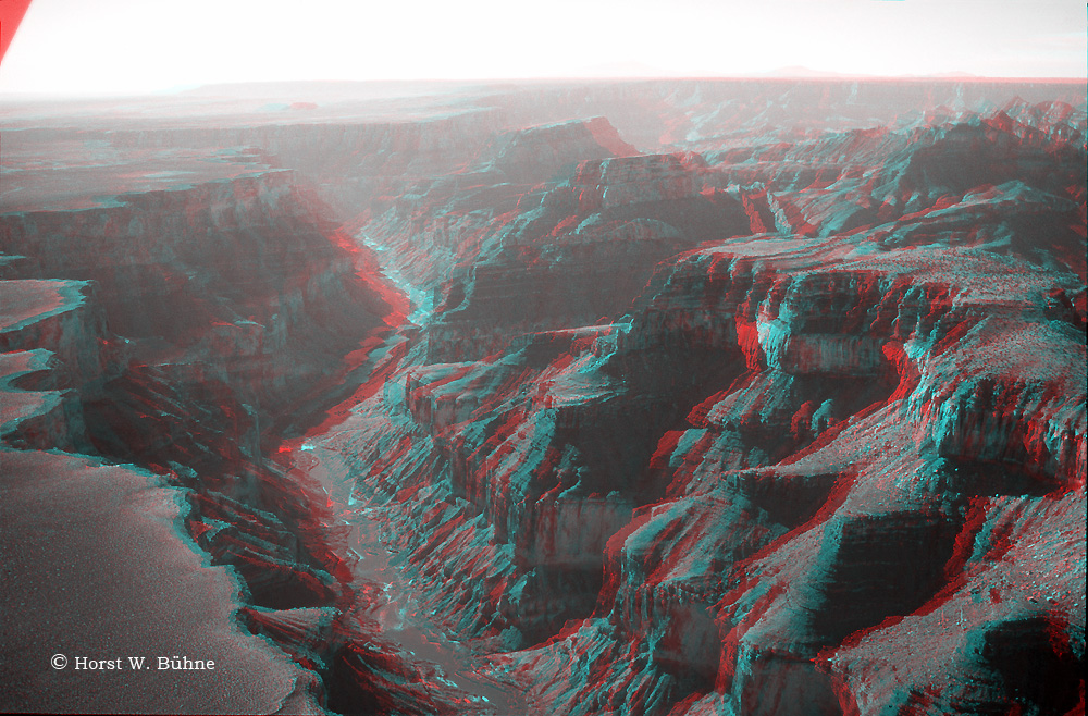 Grand Canyon bei Nankoweap, Colorado, 3D