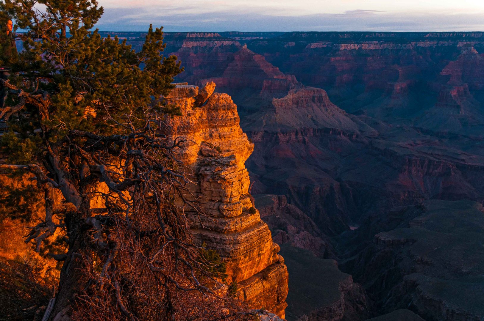 Grand Canyon bei Sonnenaufgang