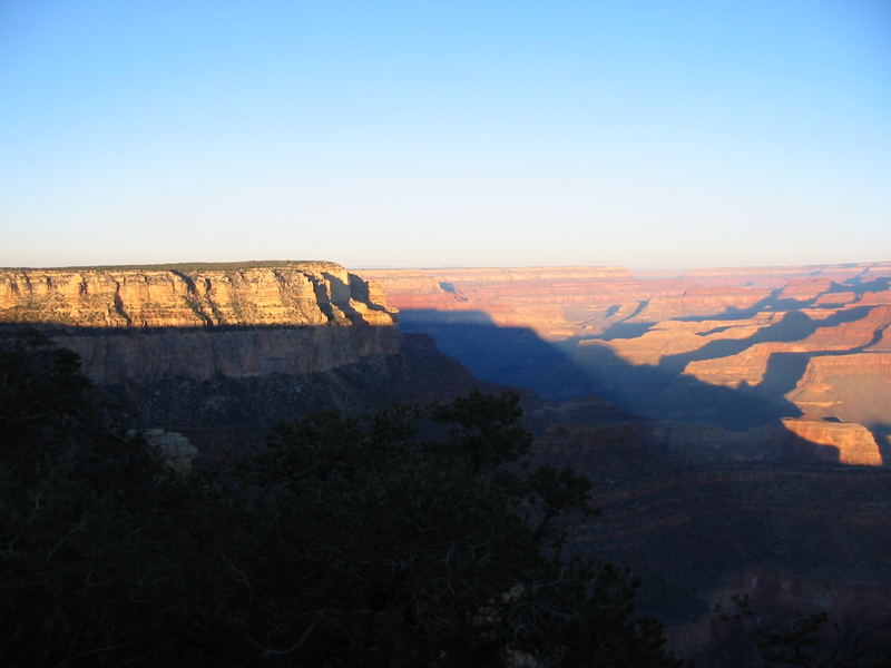 Grand Canyon bei Sonnenaufgang