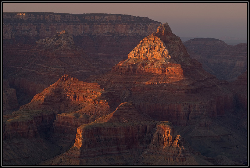 Grand Canyon bei Sonnenuntergang